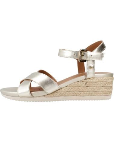Sandalen für Damen GEOX SANDALIAS MUJER MODELO D ISCHIA CORDA COLOR ORO C2012