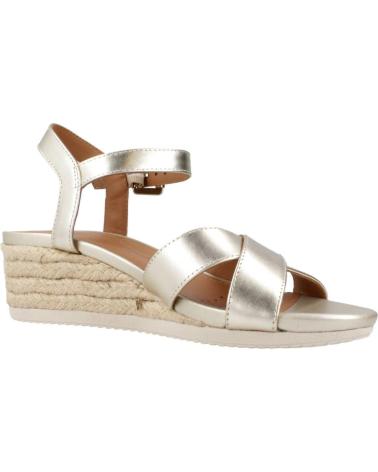 Sandali per Donna GEOX SANDALIAS MUJER MODELO D ISCHIA CORDA COLOR ORO C2012
