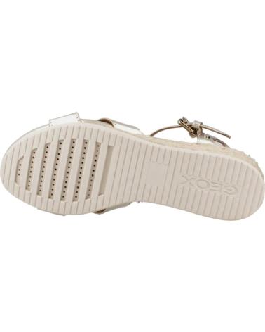Sandali per Donna GEOX SANDALIAS MUJER MODELO D ISCHIA CORDA COLOR ORO C2012