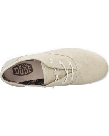 Man shoes HEY DUDE INFORMALES HOMBRE MODELO CONWAY CRAFT LINEN COLOR BEIS  TAN