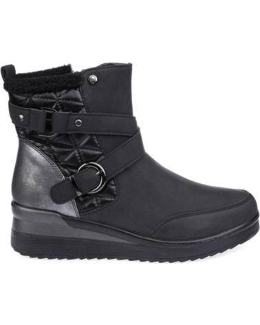 Woman boots MYSOFT BOTIN CONFORT PARA MUJER 24M575 COLOR  NEGRO