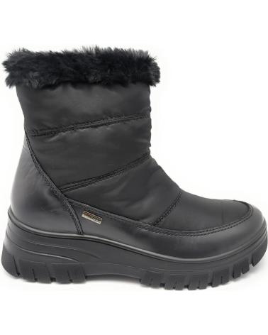 Botas IMAC  de Mujer 656628 NAYLON-PIEL N  NEGRO