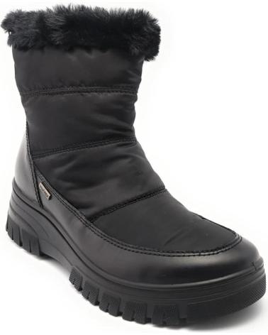 Botas IMAC  de Mujer 656628 NAYLON-PIEL N  NEGRO