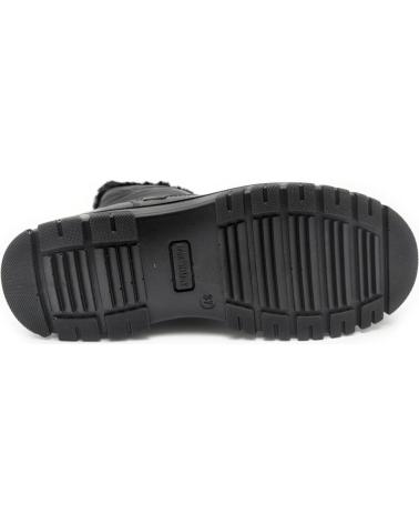 Botas IMAC  de Mujer 656628 NAYLON-PIEL N  NEGRO