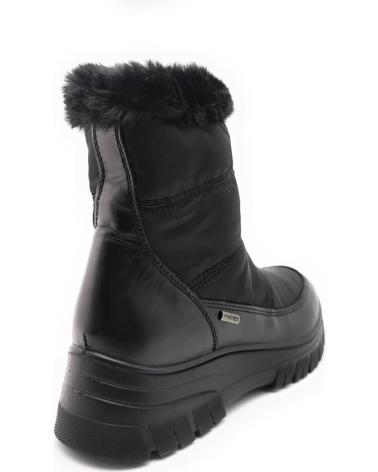 Botas IMAC  de Mujer 656628 NAYLON-PIEL N  NEGRO