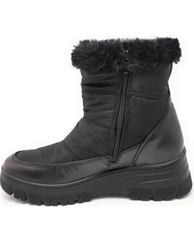 Botas IMAC  de Mujer 656628 NAYLON-PIEL N  NEGRO