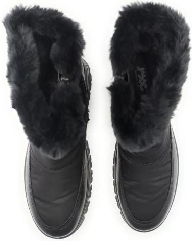 Botas IMAC  de Mujer 656628 NAYLON-PIEL N  NEGRO