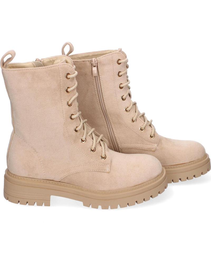 Boots Botas Color Beige Boot Botas De Color Beige Boots De Mujer - Main Image