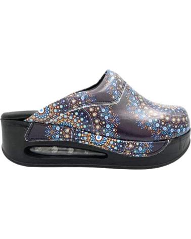 Woman Clogs ZUEKOOS ZUECO MEDICINAL IBIZA  MULTICOLOR