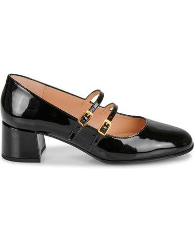 Zapatos UNISA  de Mujer SALON HEBILLAS TACON 4 CM  NEGRO