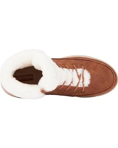 SKECHERS BOTINES EN PARA MUJER MARRON