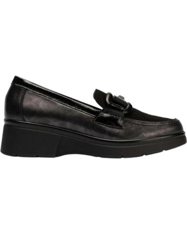 Zapatos PITILLOS  de Mujer MOCASIN  NEGRO