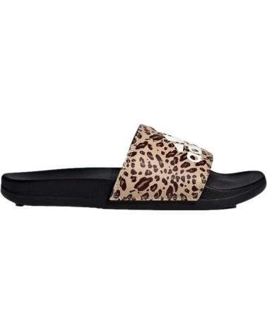 Tongs ADIDAS  pour Femme CHANCLAS MUJER ADILETTE COMFORT ID8502  MARRON