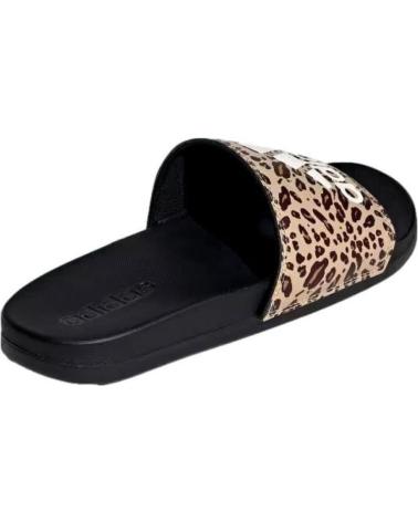 Tongs pour Femme et Homme ADIDAS CHANCLAS MUJER ADILETTE COMFORT ID8502 MARRON