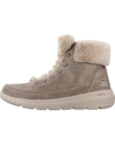 SKECHERS ON THE GO GLACIAL ULTRA WONDERLAND TAUPE