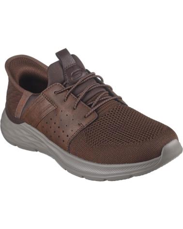 Schuhe SKECHERS  für Herren ZAPATOS DE SPORT GARNER NEWICK HOMBRE CUERO  MARRóN