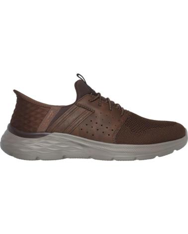 Sapatos SKECHERS  de Homem ZAPATOS DE SPORT GARNER NEWICK HOMBRE CUERO  MARRóN