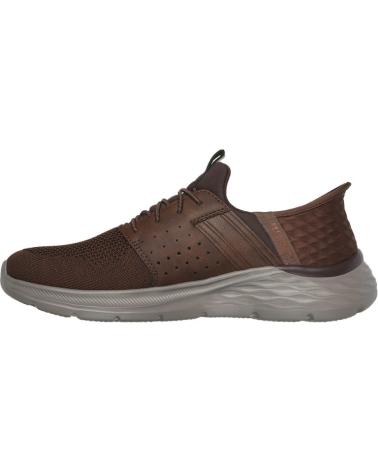 Schuhe SKECHERS  für Herren ZAPATOS DE SPORT GARNER NEWICK HOMBRE CUERO  MARRóN