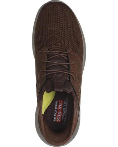 Schuhe SKECHERS  für Herren ZAPATOS DE SPORT GARNER NEWICK HOMBRE CUERO  MARRóN