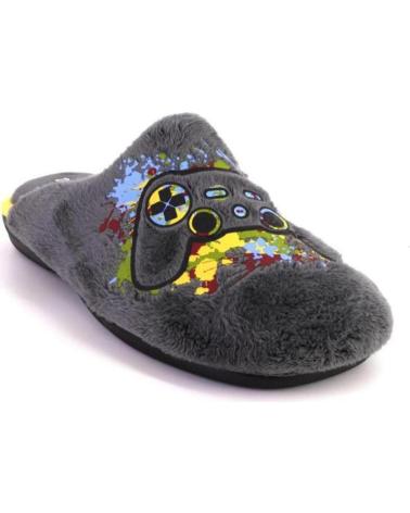 Calzado de casa DEVALVERDE  de Hombre ZAPATILLA HOGAR PARA HOMBRE 3534 COLOR  GRIS