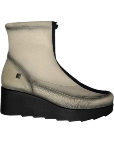 Botines JOSE SAENZ  de Mujer BOTAS CASUALES  BOGOTA BEIGE LICRA CREEP BEIGE