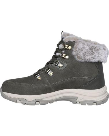 Botines SKECHERS  de Mujer 167882 TREKKING DE MUJER ANTE SERRAJE  KAKI