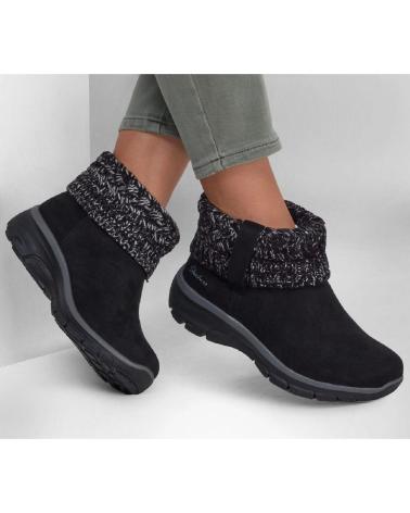 Botines SKECHERS  de Mujer 167401 BOTAS DE MUJER  NEGRO