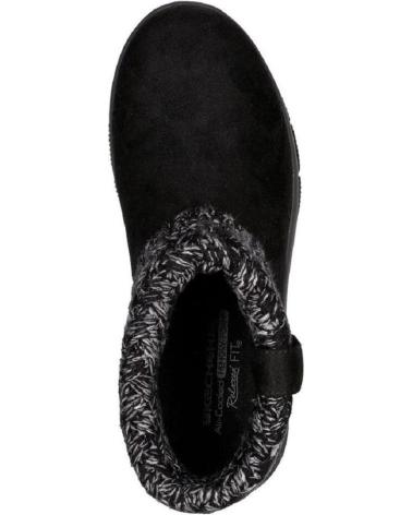 Botines SKECHERS  de Mujer 167401 BOTAS DE MUJER  NEGRO