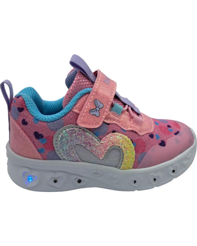 Sportif BUBBLE BOBBLE  pour Fille DEPORTIVOS LUCES NINA  ROSA