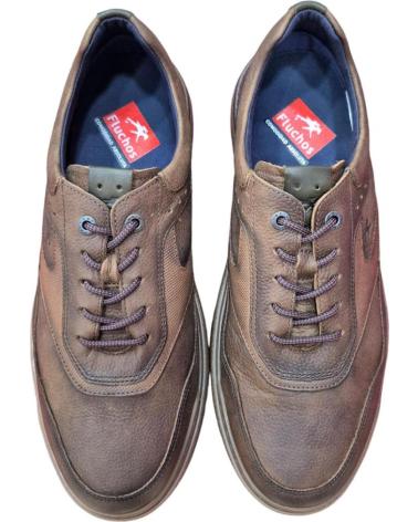 BASKETS DÉCONTRACTÉES FLUCHOS F2038 GUINEA BORA - MARRON PIERRE GUINEA BORA PIEDRACOM 6