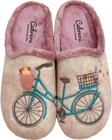 Hausschuhe für Damen CABRERA ZAPATILLA CASA MUJER 3178 BEIG BEIG