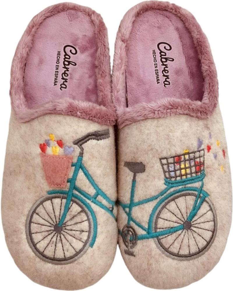 Hausschuhe für Damen CABRERA ZAPATILLA CASA MUJER 3178 BEIG BEIG