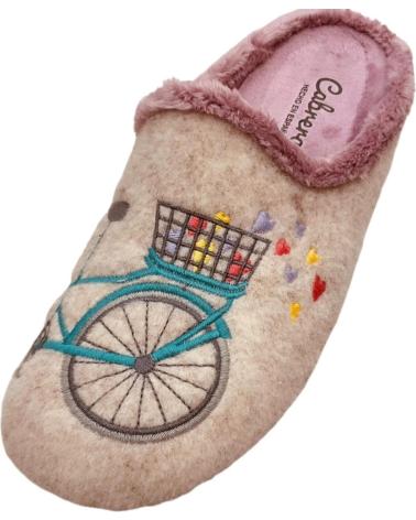 Hausschuhe für Damen CABRERA ZAPATILLA CASA MUJER 3178 BEIG BEIG