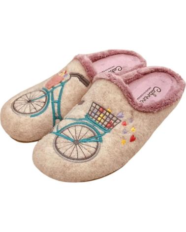 Hausschuhe für Damen CABRERA ZAPATILLA CASA MUJER 3178 BEIG BEIG