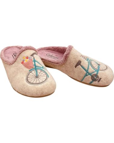 Hausschuhe für Damen CABRERA ZAPATILLA CASA MUJER 3178 BEIG BEIG