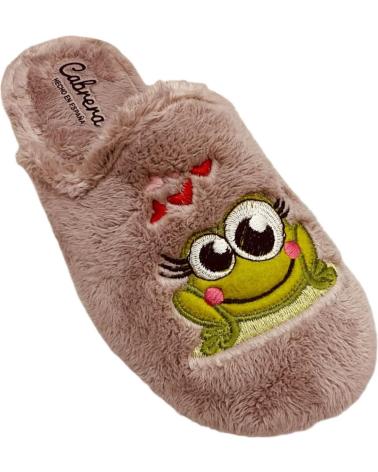 Calzado de casa CABRERA  de Mujer ZAPATILLAS DE CASA RANA  VISON MONTBLANC