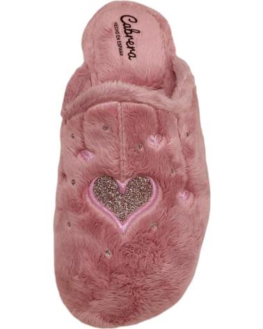 Pantoufles CABRERA  pour Femme ZAPATILLAS DE CASA CORAZON  MAQUILLAJE MONTBLANC