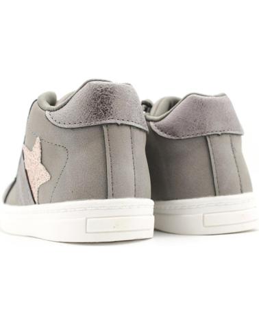 Zapatos BUBBLE BOBBLE  de Niña ZAPATO ABOTINADO BUBBLE PARA NINA C1180 COLOR GRIS  PLOMO