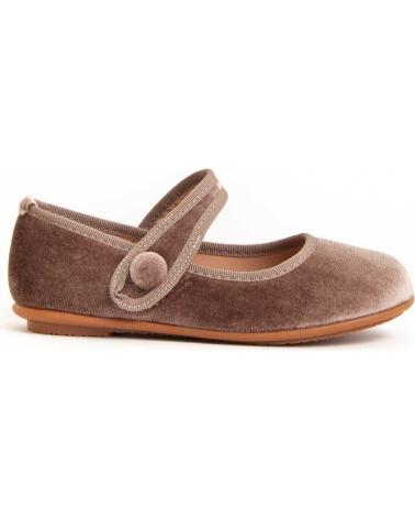 Scarpe MONTEVITA  per Bambina BALLEKID2  BEIGE