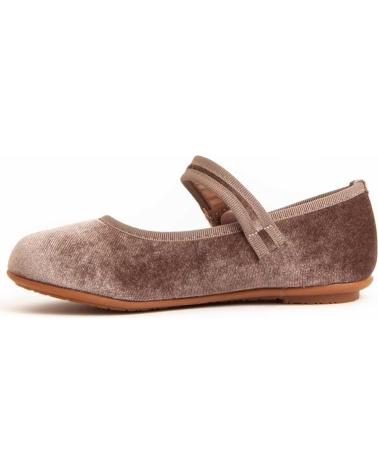 Scarpe MONTEVITA  per Bambina BALLEKID2  BEIGE