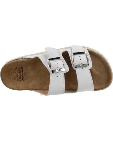 Sandalen FRAILERA  für Mädchen SANDALIAS NINA MODELO EVA COLOR  BLANCO