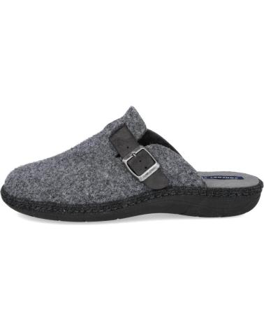 Calzado de casa L&R SHOES  de Hombre LR SHOES C-207 ZAPATILLAS DE CASA PARA MUJER  GRIS