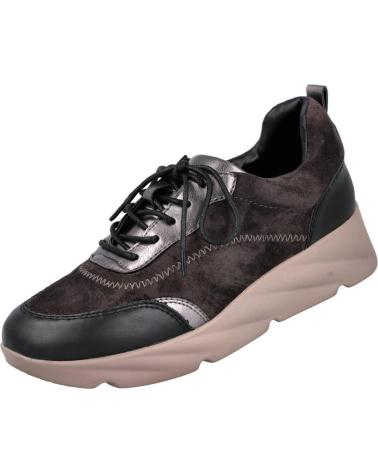 Zapatillas deporte AZAREY  de Mujer 494H865 ZAPATILLAS DEPORTIVAS ES CON DETALLES METALIZADO  GRIS