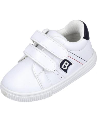 Sportif BUBBLE BOBBLE  pour Fille et Garçon BUBBLE KIDS C1202 ZAPATILLAS DEPORTIVAS DE BEBE  BLANCO-AZUL