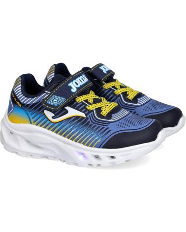 Deportivas JOMA  de Niño AQUILES-JR-2403 ZAPATILLAS DEPORTIVAS CON LUCES PARA NINO  AZUL
