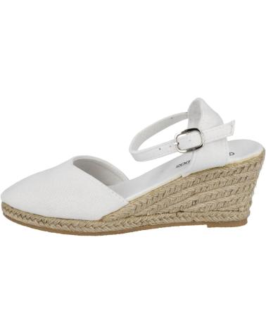 Sandali L&R SHOES  per Donna 088-7 ALPARGATAS ESPARTO MUJER  BLANCO