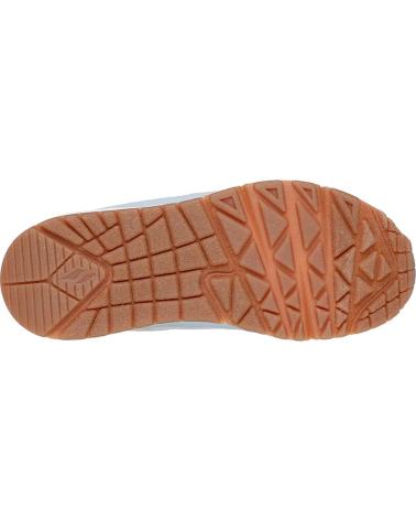 Deportivas SKECHERS  de Mujer y Niña 310567 SKECH-AIR COURT - RETRO AVENUE  BLANCO-CELESTE