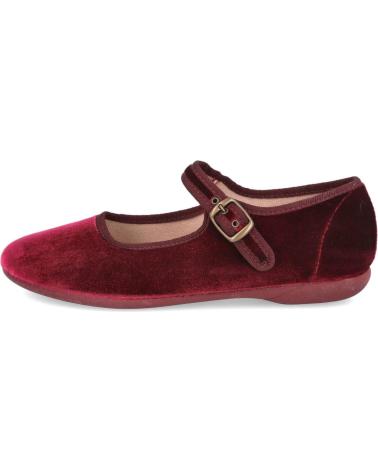 BATILAS ZAPATOS EN PARA NINAS ROJO