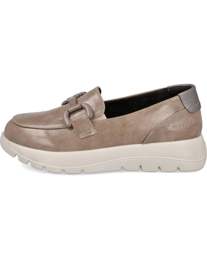 MOCASSINI BASSI MYSOFT 24M623 BEIGE TORTORA TAUPE