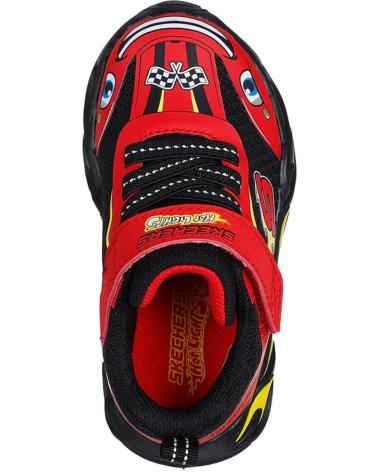 Sneaker SKECHERS  für Junge 402306 HOT LIGHTS THERMO FLASH WHEEL BUDDIES  NEGRO
